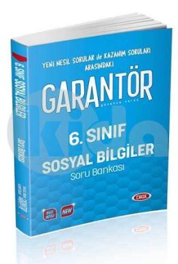 Data 6.Sınıf Garantör Sosyal Bilgiler Soru Bankası