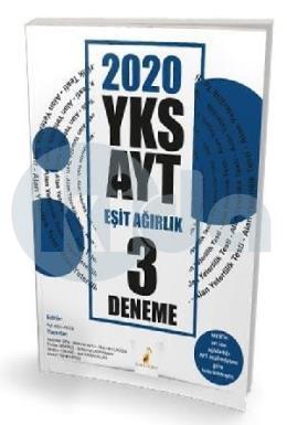 Pelikan 2020 YKS AYT Eşit Ağırlık 3 Deneme Sınavı