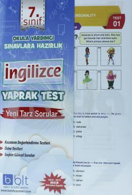 Bulut 7.Sınıf İngilizce Yaprak Test