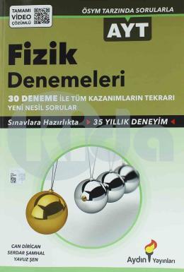 Aydın AYT Fizik 30 lu Denemeleri