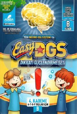 Adeda Dikkat Güçlendirme Seti Easy 6-9 yaş 4.Kademe - B