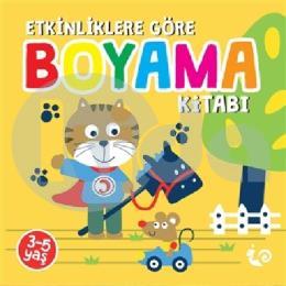 Etkinliklere Göre Boyama Kitabı - Sarı