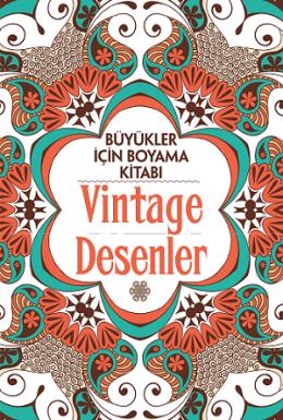 Büyükler için Boyama Kitabı - Vintage Desenler