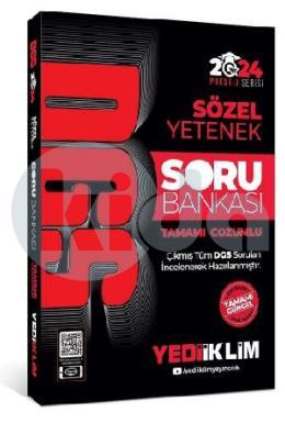 Yediiklim 2024 DGS Sözel Yetenek Tamamı Çözümlü Soru Bankası