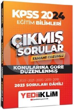 Yediiklim 2024 KPSS Eğitim Bilimleri Konularına Göre Tamamı Çözümlü Çıkmış Sorular