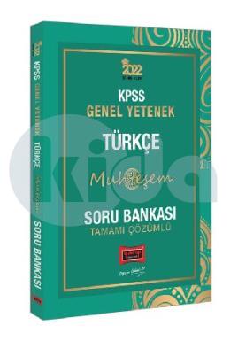 Yargı 2022 KPSS Genel Yetenek Muhteşem Türkçe Tamamı Çözümlü Soru Bankası (İADESİZ)