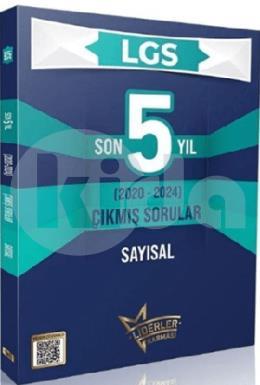 Liderler Karması LGS Sayısal Son 5 Yıl Çıkmış Sorular Çözümlü