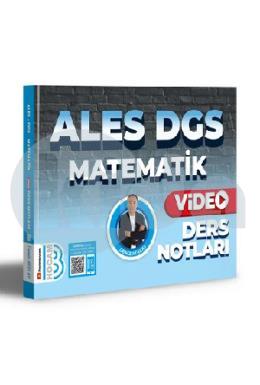 Benim Hocam 2024 ALES DGS Matematik Video Ders Notları