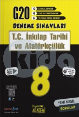 Üçgen Akademi 8. Sınıf T.C İnkılap Tarihi ve Atatürkçülük 20li Deneme