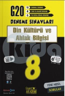 Üçgen Akademi 8. Sınıf Din Kültürü ve Ahlak Bilgisi 20li Deneme