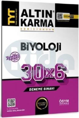 Altın Karma Yayınları TYT Biyoloji 30 x 6 Deneme