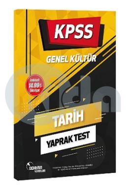 Doktrin 2022 KPSS Tarih Yaprak Test (İADESİZ)