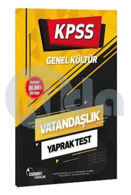 Doktrin 2022 KPSS Vatandaşlık Yaprak Test (İADESİZ)