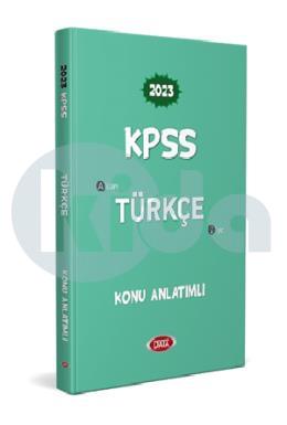 Data Kpss 2023 Türkçe Konu Anlatımlı