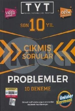 Ünlüler Karması TYT Problemler Karması Tıpkı Basım 10 Deneme