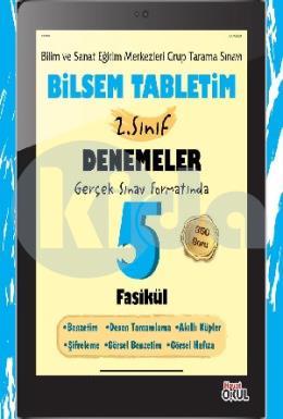 Bilsem Tabletim 2. Sınıf Denemeler 5 Fasikül