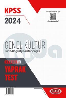 Data 2024 KPSS Genel Kültür Yaprak Test