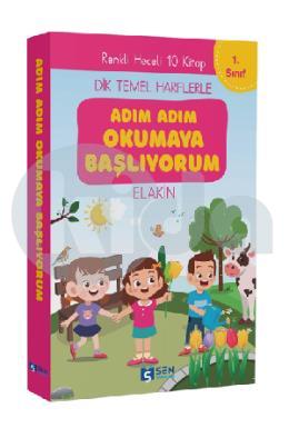 Adım Adım Okumaya Başlıyorum İlk Okuma Kitapları Set (10 Kitap)