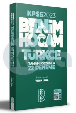 Benim Hocam Yayınları 2023 Kpss Türkçe Tamamı Çözümlü 22 Deneme