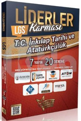 Liderler Karması LGS İnkılap Tarihi Denemeleri 8 Yayın 23 Deneme