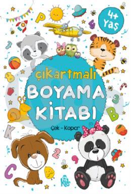 Çıkartmalı Boyama Kitabı 4 Yaş