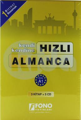 Hızlı Almanca 1. Basamak (3 Kitap + 5 CD)