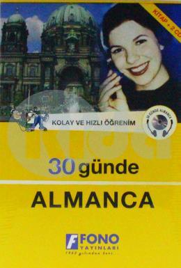 30 Günde Almanca 1 Kitap, 2 CD Kutulu