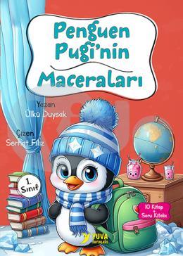 1. Sınıf  Penguen Puginin Maceraları (10 Kitap)