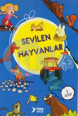 Sevilen Hayvanlar Serisi Düz Yazılı 10 Kitap 1.Sınıf