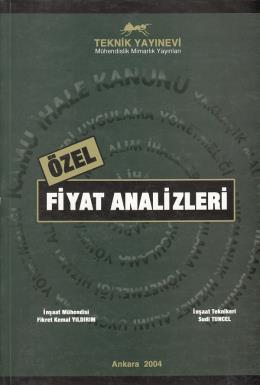 Özel Fiyat Analizleri