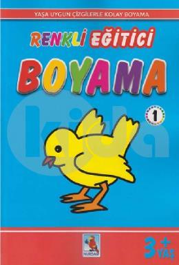 Renkli Eğitici Boyama - 1 3+ Yaş