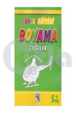 Renkli Eğitici Boyama - Çizgiler 5+ Yaş