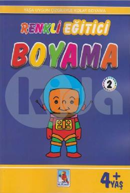 Renkli Eğitici Boyama - 2 4+ Yaş