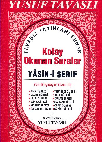 Kolay Okunan Sureler Yasin-i Şerif (Cami Boy) (CB01)