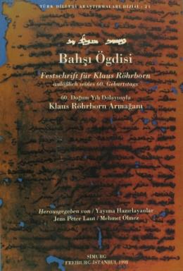 Bahşı Ögdisi Festchrift Für Klaus Röhrborn