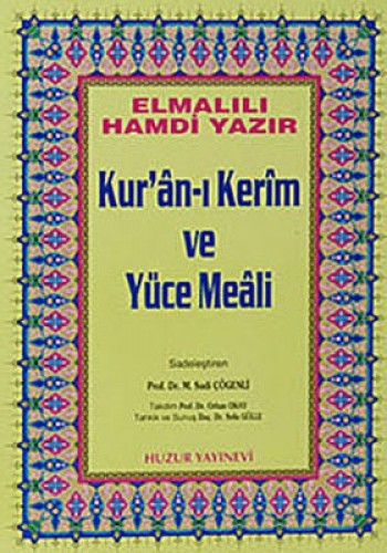 Rahle Boy Kur’an-ı Kerim ve Yüce Meali (Hafız Osman Hattı)