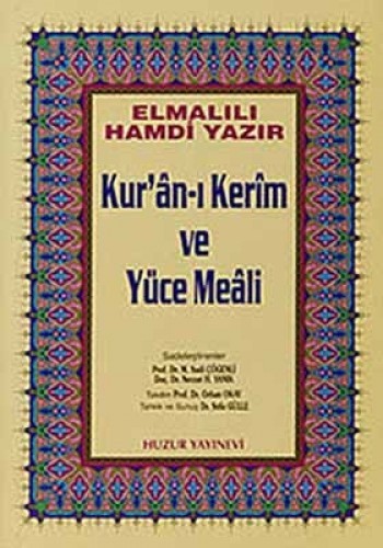 Cami Boy Kur’an-ı Kerim ve Yüce Meali (Hafız Osman Hattı)