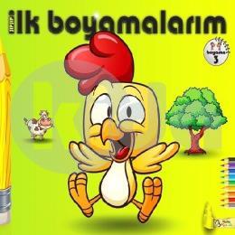 Şıp Şıp Boyama İlk Boyamalarım-3